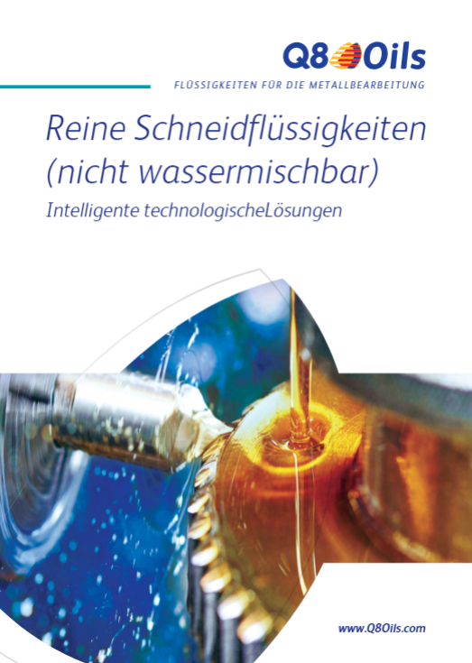 Reine Schneidflüssigkeiten (nicht wassermischbar)