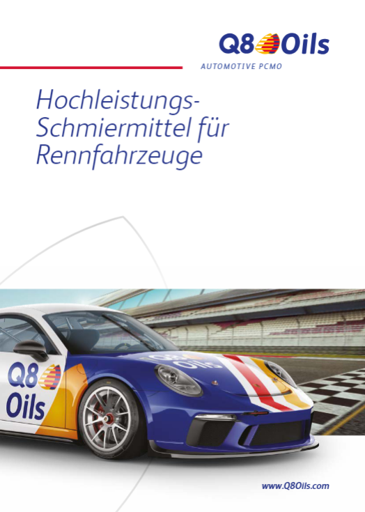 HochleistungsSchmiermittel für Rennfahrzeuge