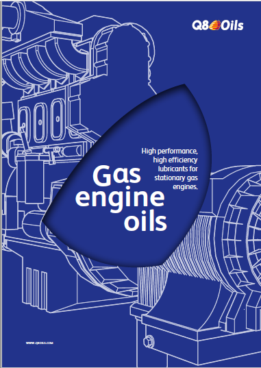 Gas engine oils