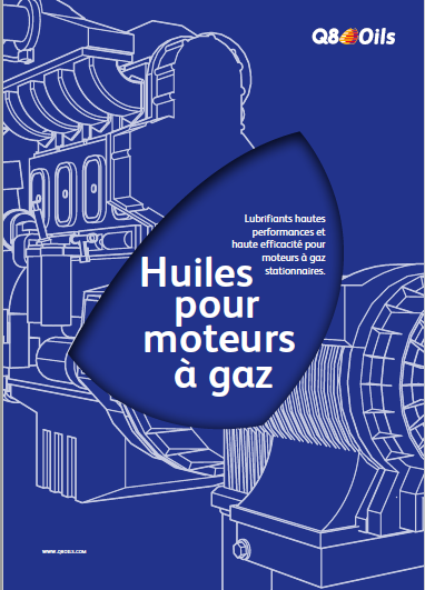 Huiles pour moteurs à gaz
